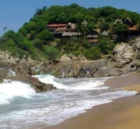 Shambhala Vision Hotel Zipolite Bagian luar foto