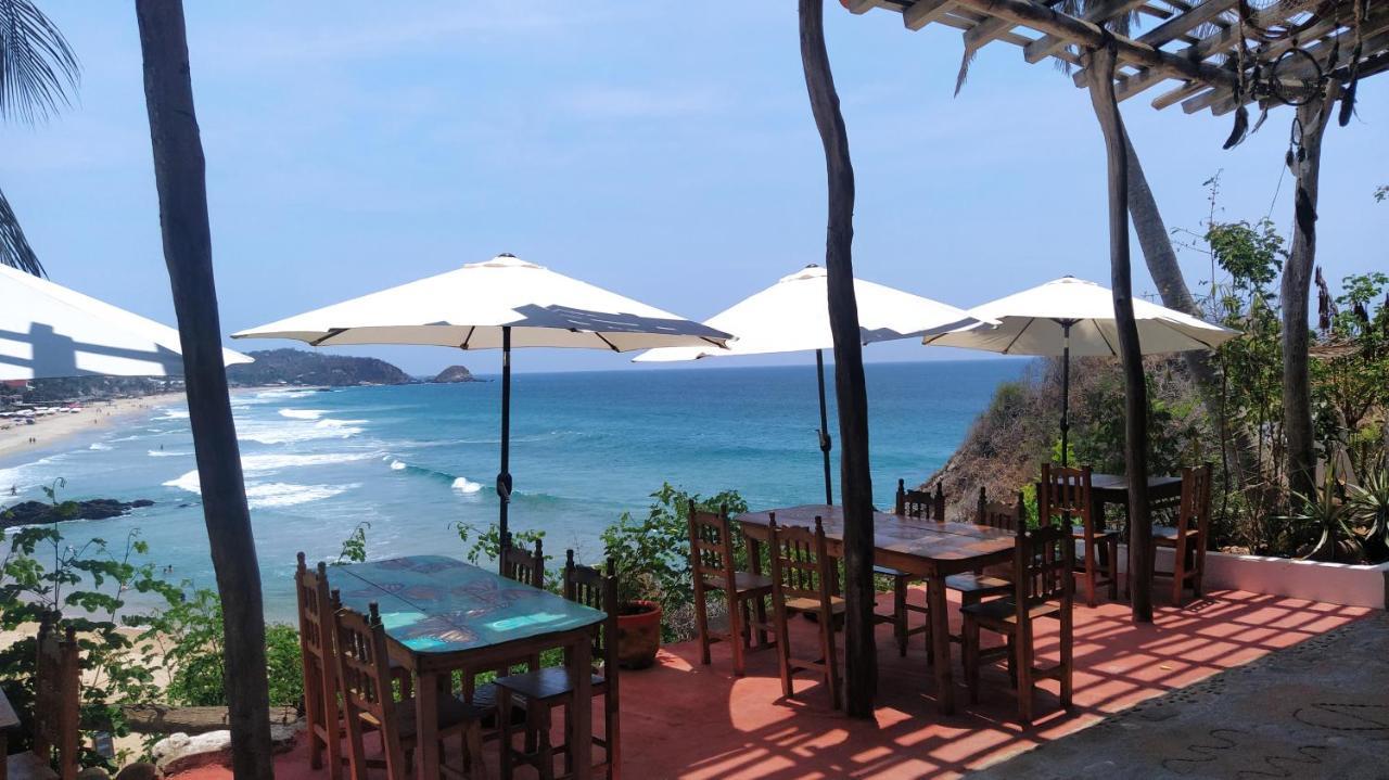 Shambhala Vision Hotel Zipolite Bagian luar foto