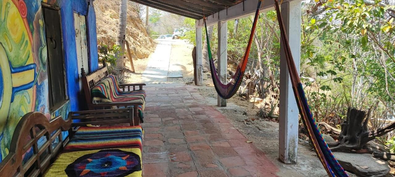Shambhala Vision Hotel Zipolite Bagian luar foto